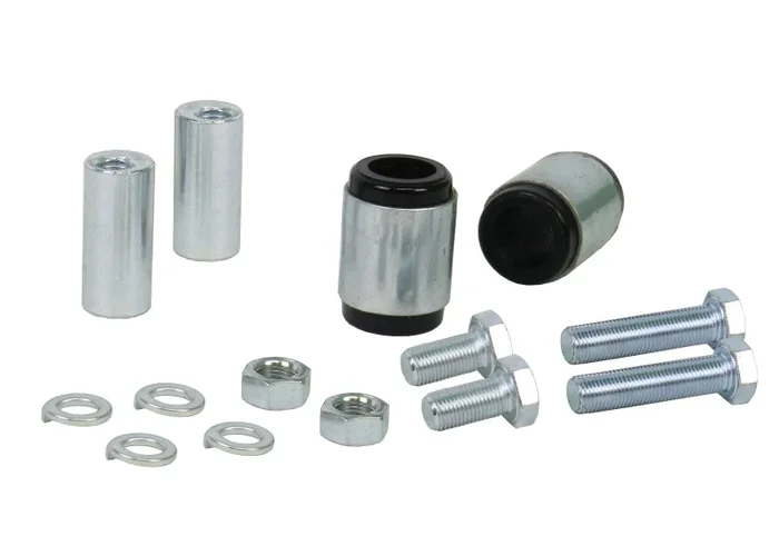 Whiteline 09 lancer Ralliart Rear Camber adj kit-control arm upper bushes1.5 lb
