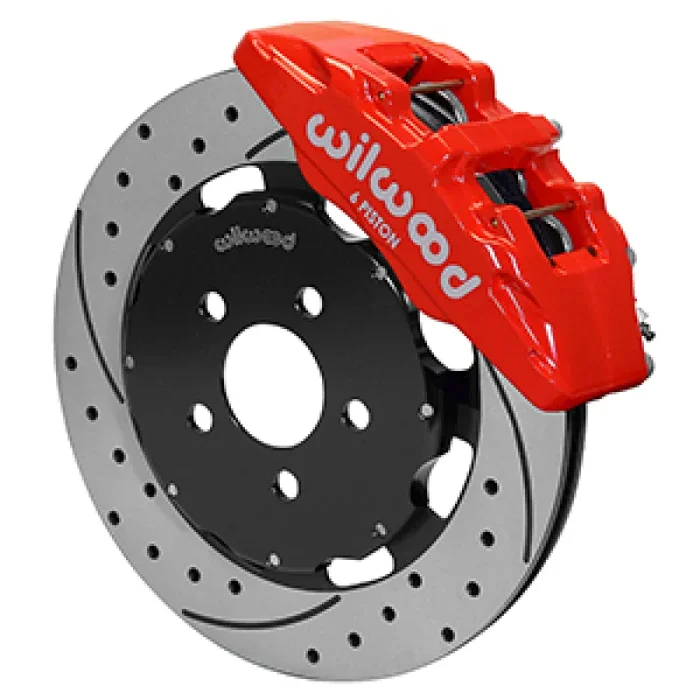 Wilwood 03-05 Dodge Neon SRT-4 Forged Dynapro 6 Big Brake Front Brake Kit 12.19 – Red
