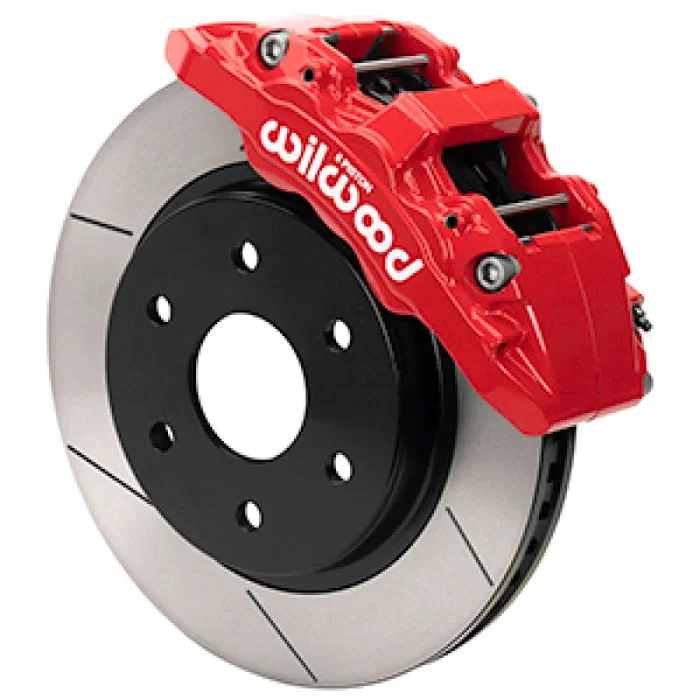 Wilwood 17-20 Ford F-150 Raptor Aero6-DM Front Brake Kit – Slotted – Red52.8 lb