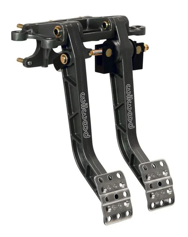 Wilwood Adjustable Dual Pedal – Brake / Clutch – Fwd. Swing Mount – 6.25:1