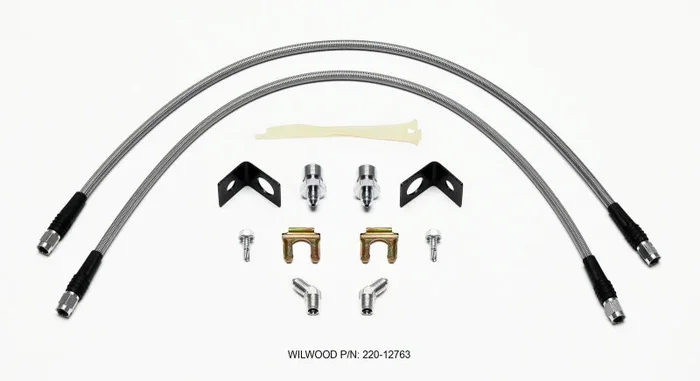 Wilwood Flexline Kit Front Jeep Wrangler 22 inch