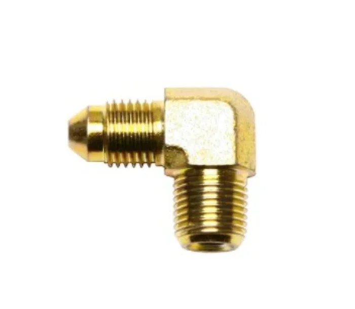 Wilwood Inlet Fitting – 1/8-27 NPT to -3 (90)