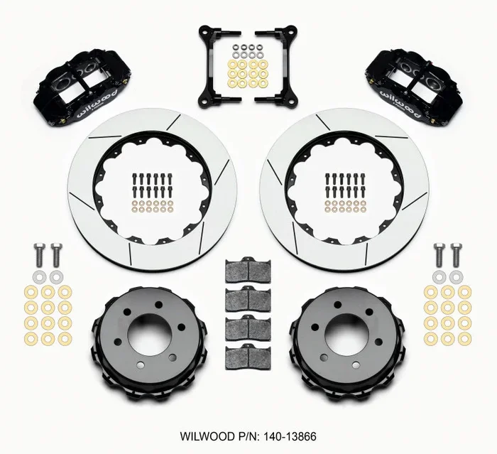 Wilwood Narrow Superlite 4R RearTruck Kit 14.25in 2012-Up Ford F150 (6 lug)
