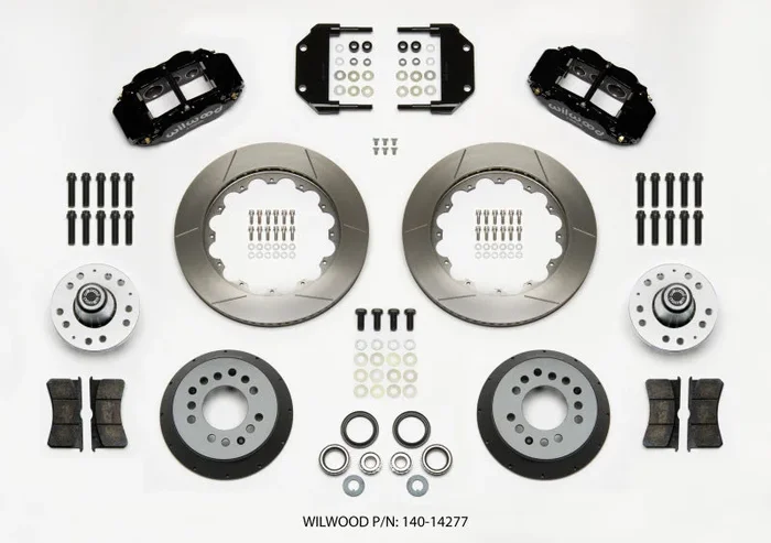 Wilwood Narrow Superlite 6R Front Hub Kit 14.00in Magnum Force Drop Spindle
