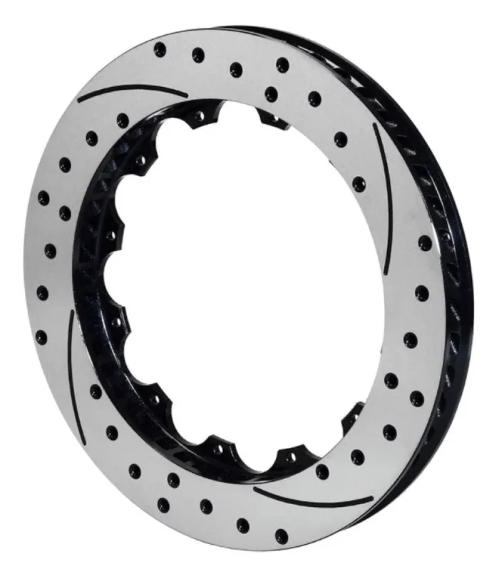 Wilwood Rotor-SV-SRP 72 Iron-LH-Drill-BLK 14.25 x 1.25 – 12 on 8.75in