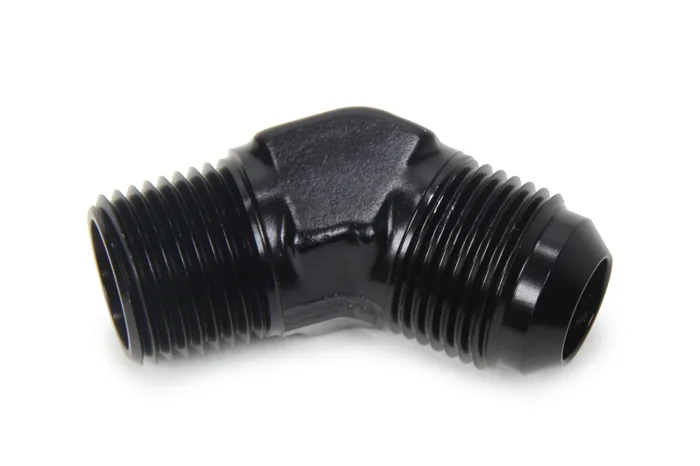 Xrp-Xtreme Racing Prod. 10an Male 45 degree to 1/2 Npt Fitting Black