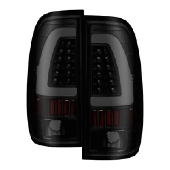 xTune 97-03 Ford F-150 Light Bar LED Tail Lights – Black Smoke (ALT-ON-FF15097-LBLED-BSM)5.5 lb