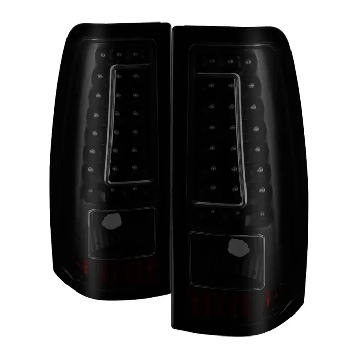 xTune 99-02 Chevy Silverado 1500/2500/3500 V2 LED Tail Lights – Black Smoke (ALT-ON-CS99-G2-LED-BSM)