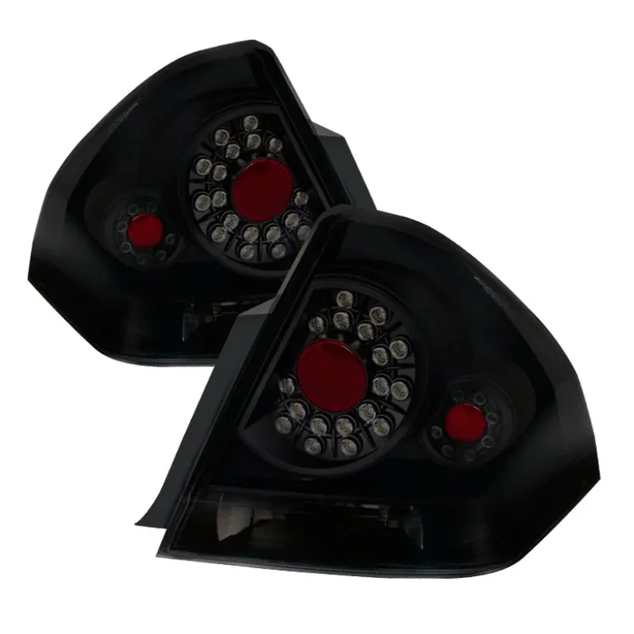 xTune Chevy Impala 06-13 LED Tail Lights Black Smoked ALT-JH-CIM06-LED-BSM