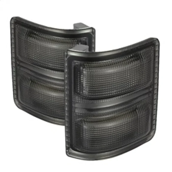 xTune Ford Superduty 08-14 F250-F550 Amber LED Mirror Signal Lens – Smoke ACC-LED-FDSD08-MR-SM