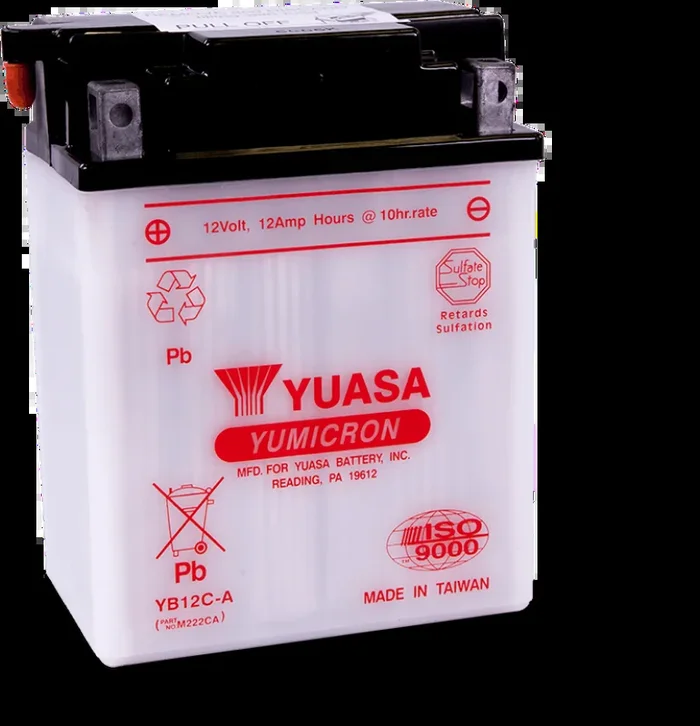 Yuasa YB12C-A Yumicron 12 Volt Battery