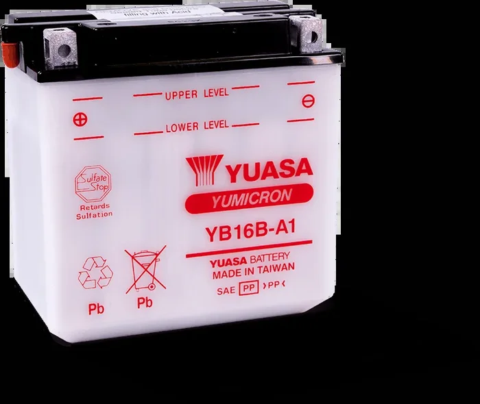 Yuasa YB16B-A1 Yumicron 12 Volt Battery