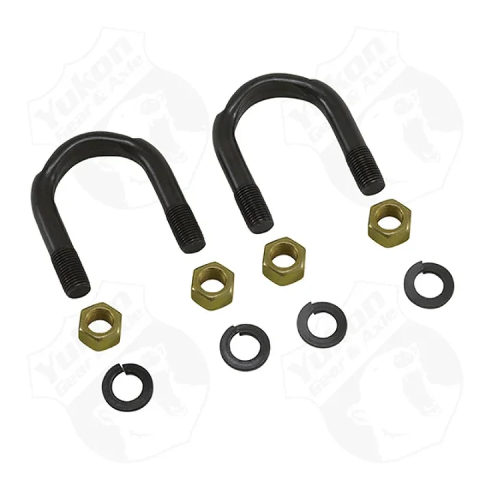 Yukon Gear 1350 & 1410 U/Joint U-Bolts / 3/8in X 1-11/16in / Kit0.36 lb